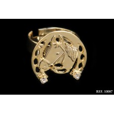 Anel Ferradura Cavalo